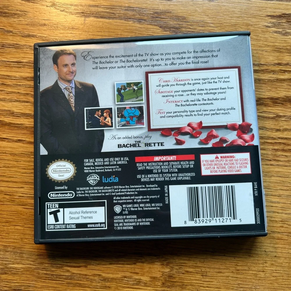 Nintendo DS Game The Bachelor - Picture 2 of 3